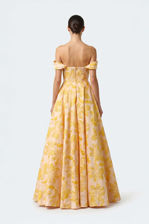 Isabella Off - Shoulder A - Line Vestido Fiesta - Reina Diaz