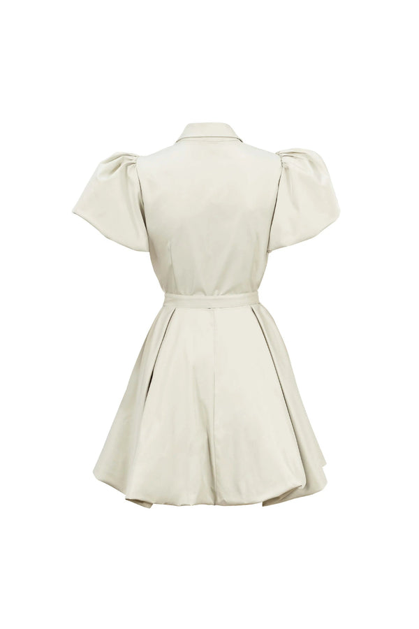 Isadora Puff Sleeve Mini Vestido - Reina Diaz