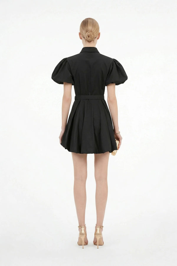 Isadora Puff Sleeve Mini Vestido - Reina Diaz
