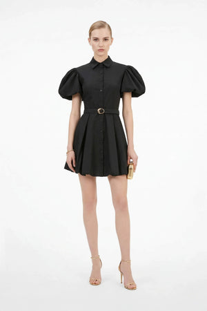 Isadora Puff Sleeve Mini Vestido - Reina Diaz