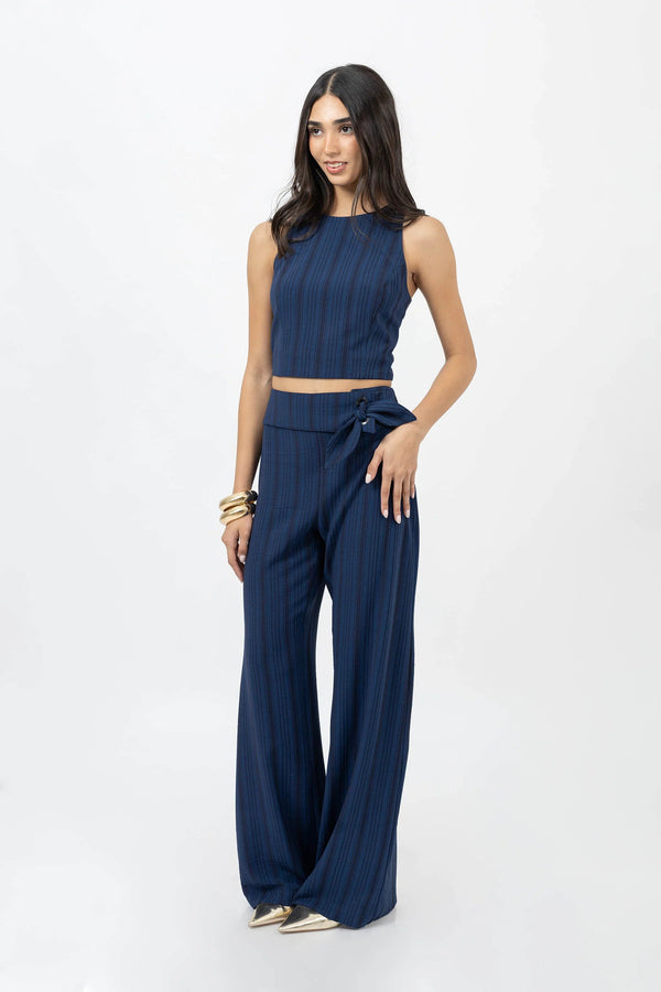 Iza Striped Pantalón - Reina Diaz