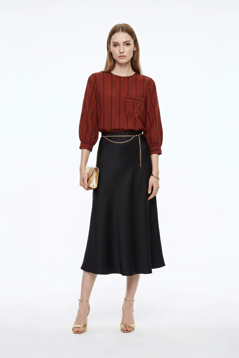 Jasmin Bias - Cut Tech Midi Falda - Reina Diaz