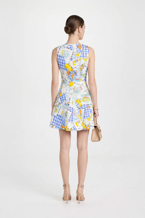 Julieta Sleeveless A - Line Dress - Reina Diaz