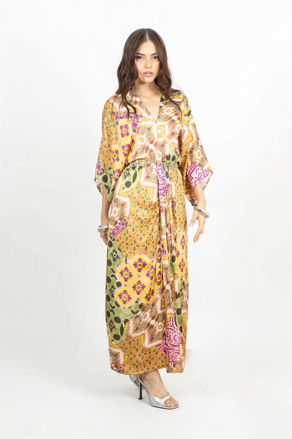 Kali Kaftan Maxi Vestido - Reina Diaz