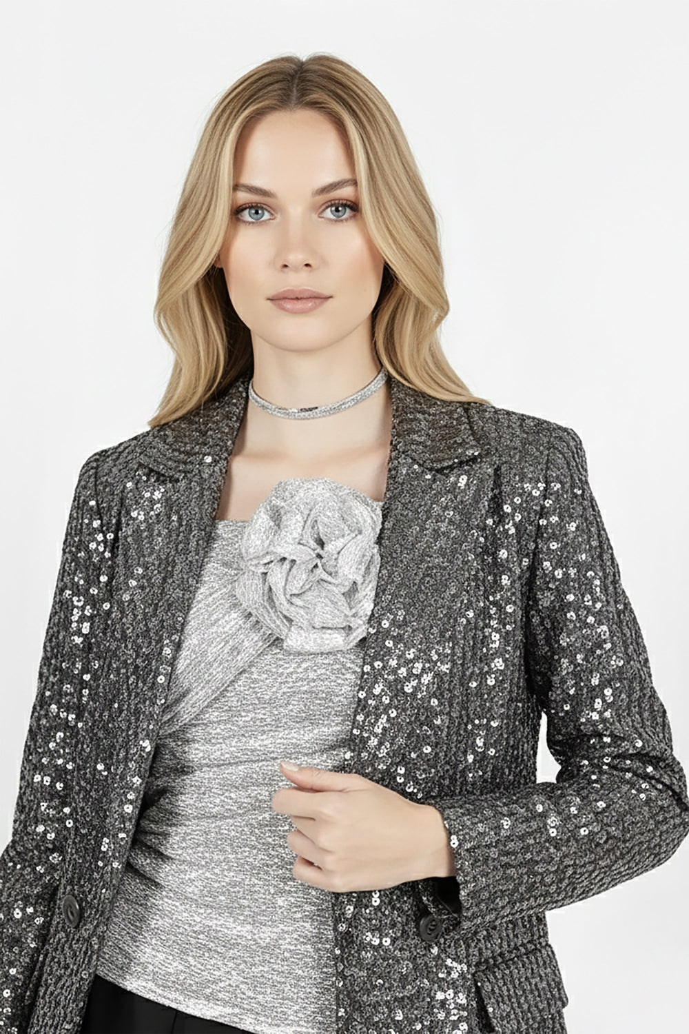 Kendra Sequin Blazer - Reina Diaz