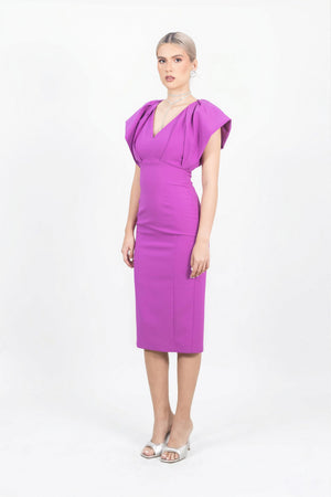 Kensley V - Neck Vestido - Reina Diaz