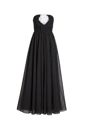 Lilith Tulle Maxi Vestido - Reina Diaz
