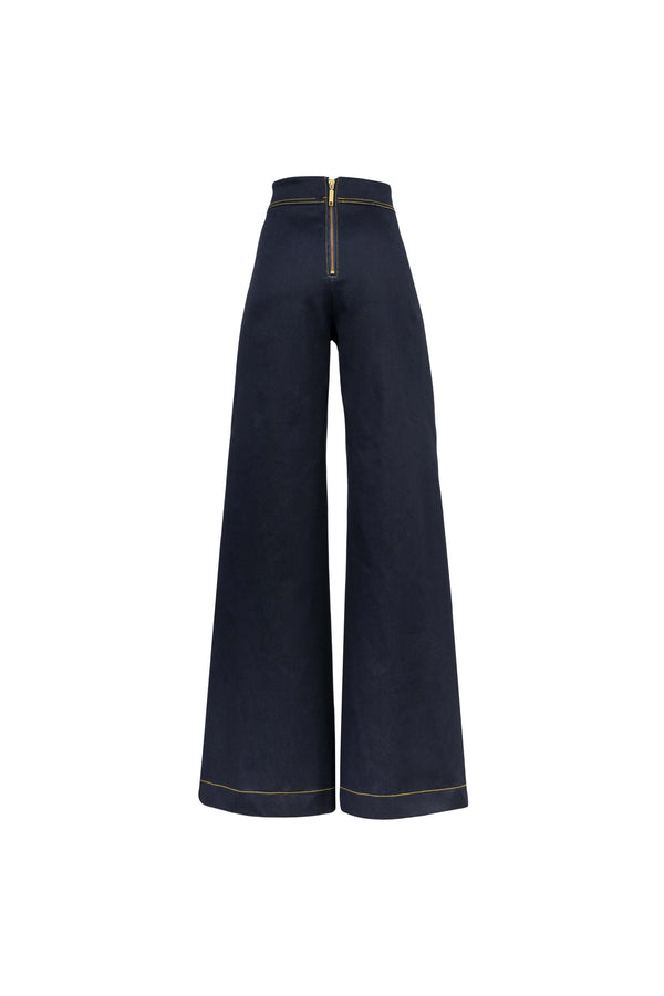 Martina High-Waist Sailor Wide-Leg Pantalón 731104 IND - Reina Diaz