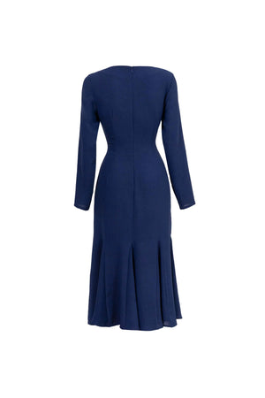 Melissa Flare Midi Vestido - Reina Diaz