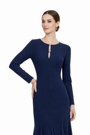 Melissa Flare Midi Vestido - Reina Diaz