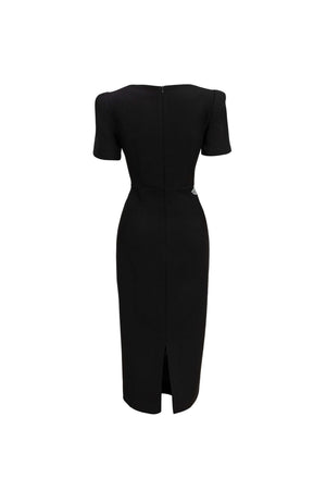 Mia Floral - Midi Sheath Dress - Reina Diaz