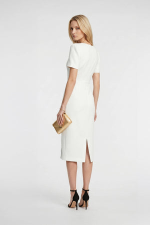 Mia Floral - Midi Sheath Dress - Reina Diaz