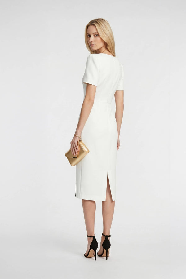 Mia Floral - Midi Sheath Dress - Reina Diaz