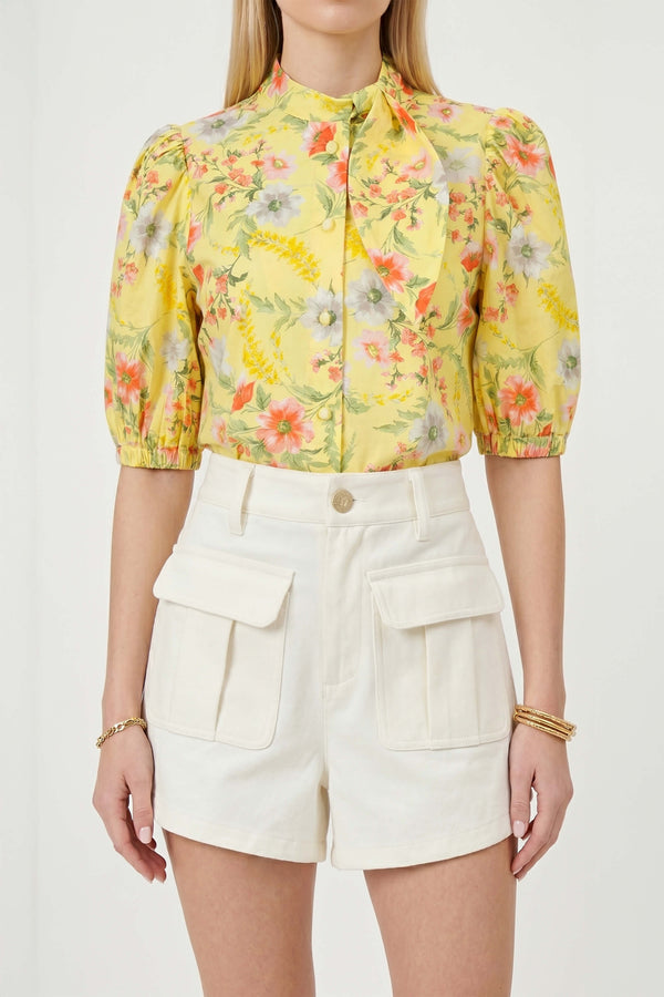 Mia High-Waist Cargo Shorts 731145 - Reina Diaz