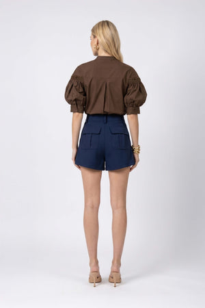 Mia High-Waist Cargo Shorts 731145 - Reina Diaz
