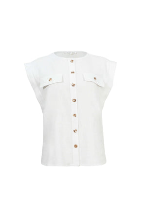 Nairobi Structured Utility Blusa - Reina Diaz