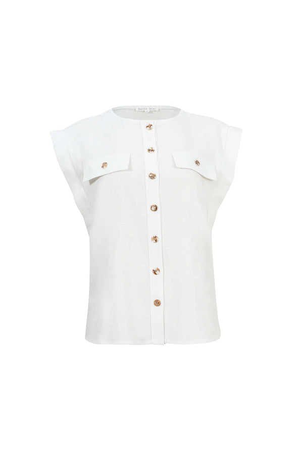 Nairobi Structured Utility Blusa - Reina Diaz