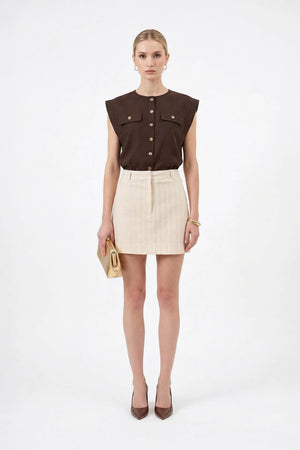 Nairobi Structured Utility Blusa - Reina Diaz