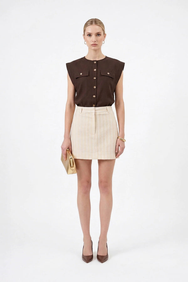 Nairobi Structured Utility Blusa - Reina Diaz