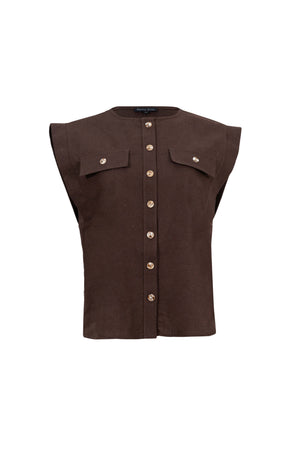 Nairobi Structured Utility Blusa - Reina Diaz