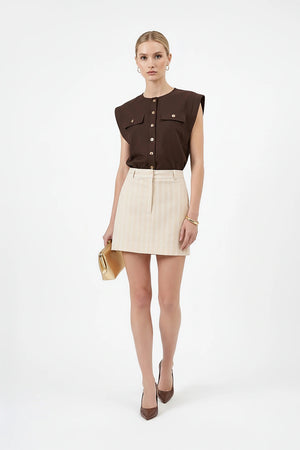 Nairobi Structured Utility Blusa - Reina Diaz