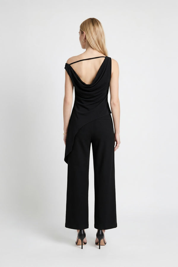 Natalia High-Waist Straight-Leg Pantalón - Reina Diaz