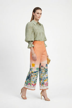 Natalia High - Waist Straight - Leg Pantalón - Reina Diaz