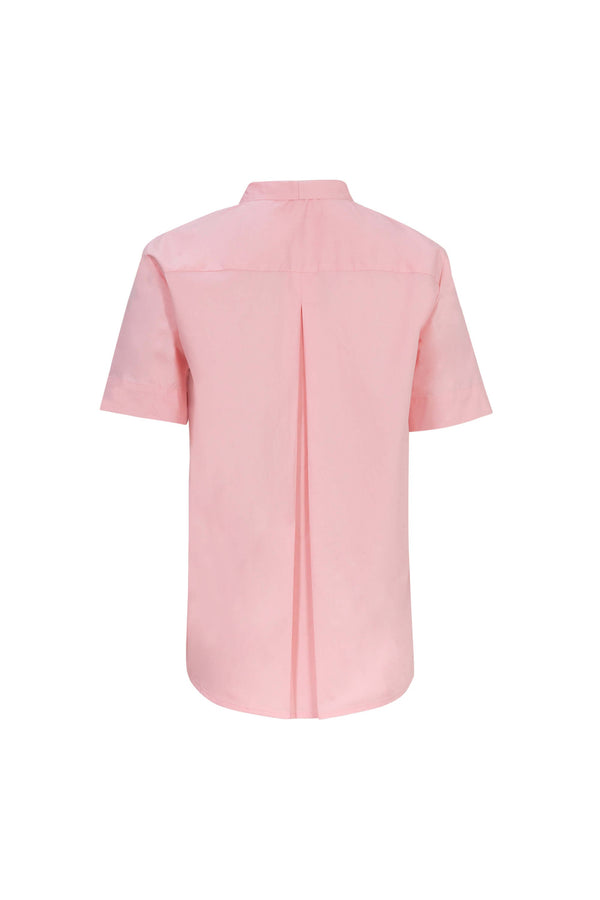 Nora Tie-Neck Short-Sleeve Blusa 752966 - Reina Diaz