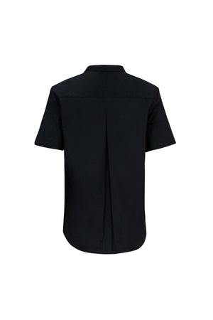 Nora Tie-Neck Short-Sleeve Blusa 752966 - Reina Diaz