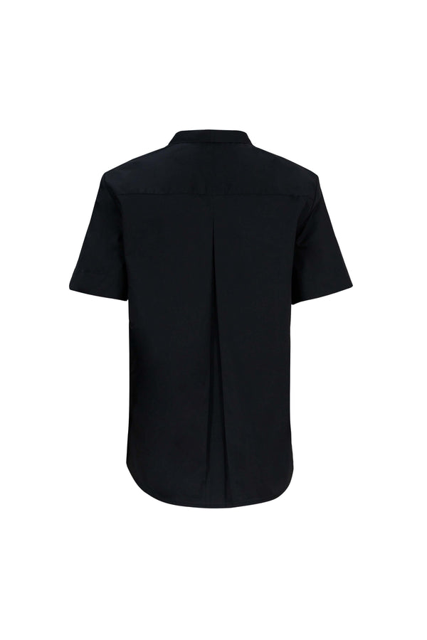 Nora Tie-Neck Short-Sleeve Blusa 752966 - Reina Diaz