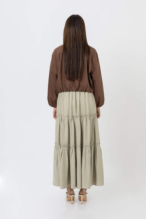 Paige Rayon Maxi Falda 740963 ARE - Reina Diaz