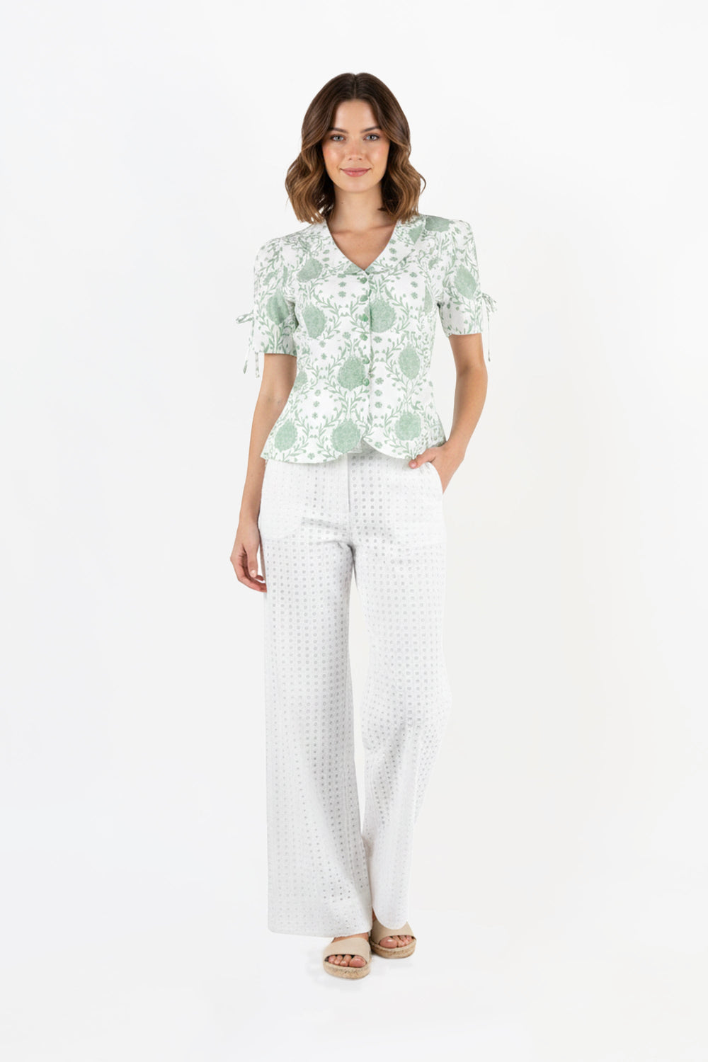 Pantalón - 532058 - BCO (Solo pantalón) - Reina Diaz