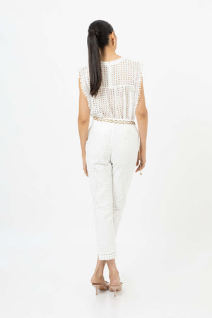 Pantalón - 532060 - BCO (Solo pantalón) - Reina Diaz
