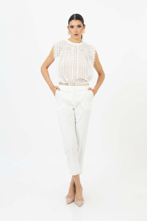 Pantalón - 532060 - BCO (Solo pantalón) - Reina Diaz
