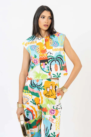 Pantalón - 730974 - EST - Reina Diaz