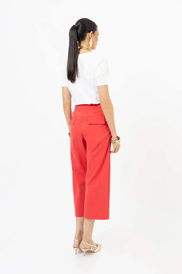 Pantalón - 730996 - ROJ - Reina Diaz