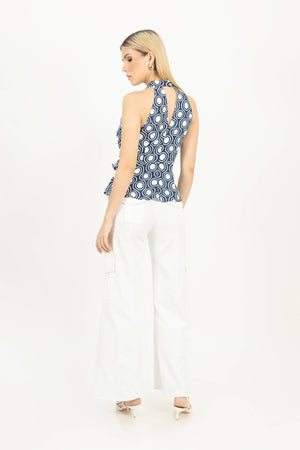 Pantalón - 731033 - BCO - Reina Diaz