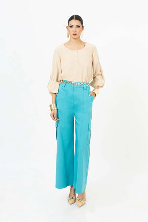 Pantalón - 731034 - AZU - Reina Diaz