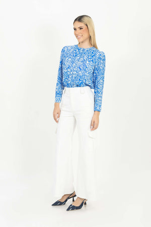 Pantalón - 731034 - BCO - Reina Diaz