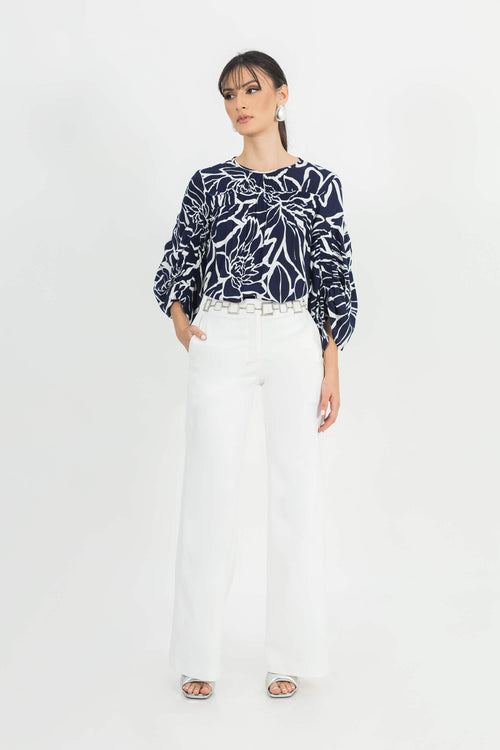 Pantalón - 731052 - BCO - Reina Diaz