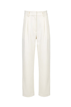 Paulina Pleated High-Waist Pink Pantalón 532137 HUE - Reina Diaz