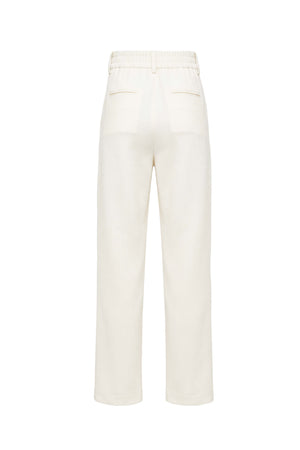 Paulina Pleated High-Waist Pink Pantalón 532137 HUE - Reina Diaz