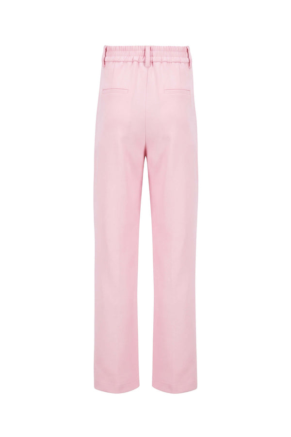 Paulina Pleated High-Waist Pink Pantalón 532137 ROS - Reina Diaz