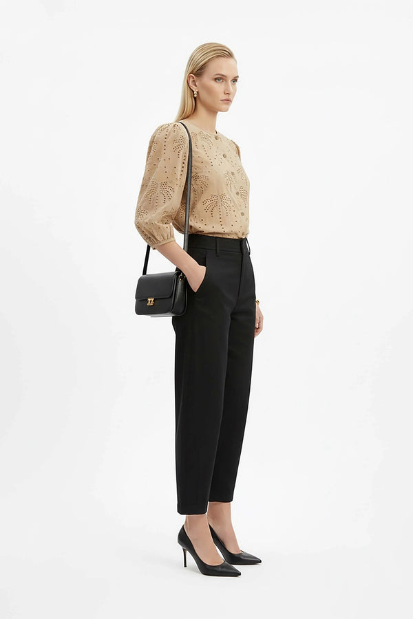 Raelynn High Waist Pantalón - Reina Diaz