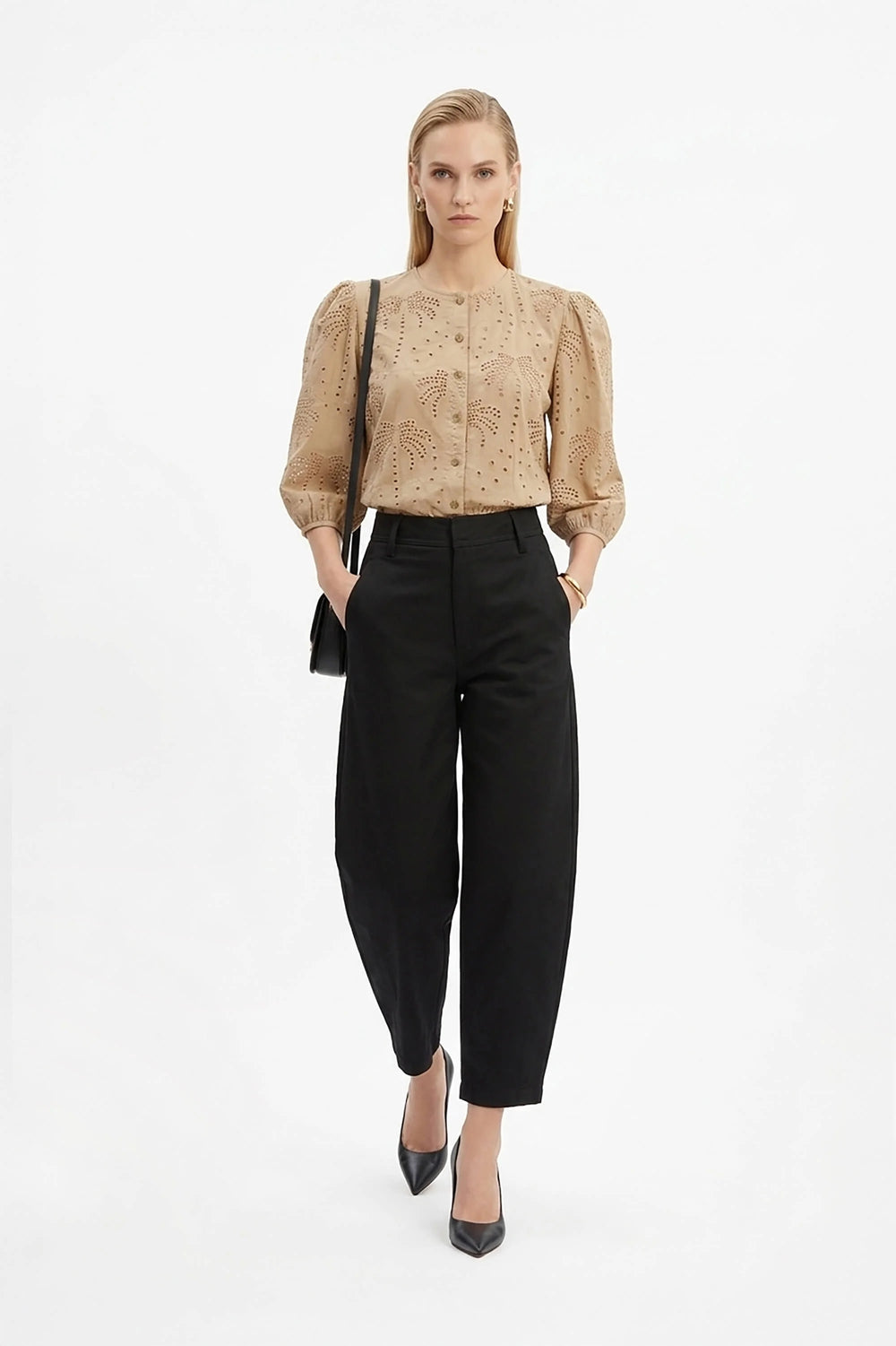 Raelynn High Waist Pantalón - Reina Diaz