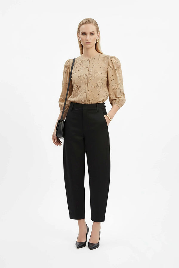 Raelynn High Waist Pantalón - Reina Diaz
