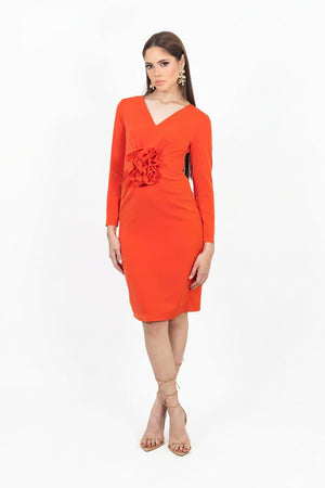 Remy Floral 3D Vestido - Reina Diaz
