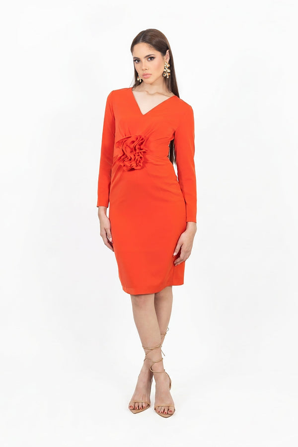 Remy Floral 3D Vestido - Reina Diaz