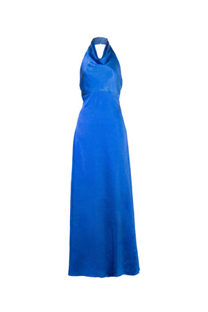 Renata Halter Cowl-Neck Maxi Vestido 526261 ZAF - Reina Diaz