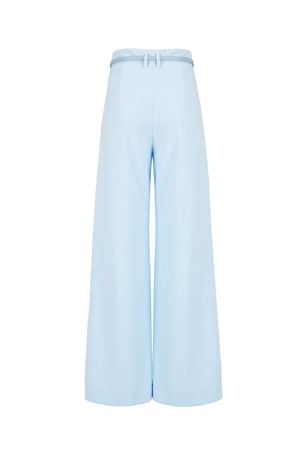 Romina Belted High-Waist Wide-Leg Pantalón 532169 CIE - Reina Diaz